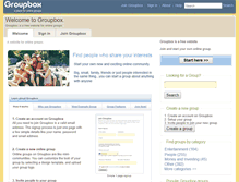 Tablet Screenshot of groupbox.com